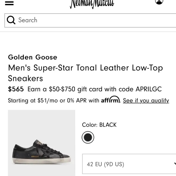 Golden Goose / Men’s / Super-Star / size 42 - Picture 6 of 6